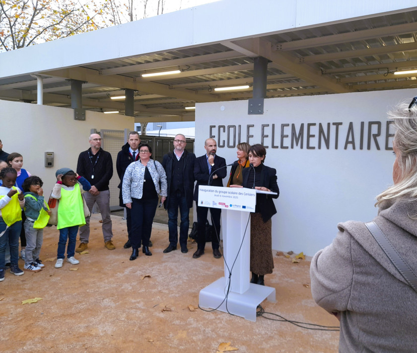 Inauguration du Groupe Scolaire Les Cerisiers